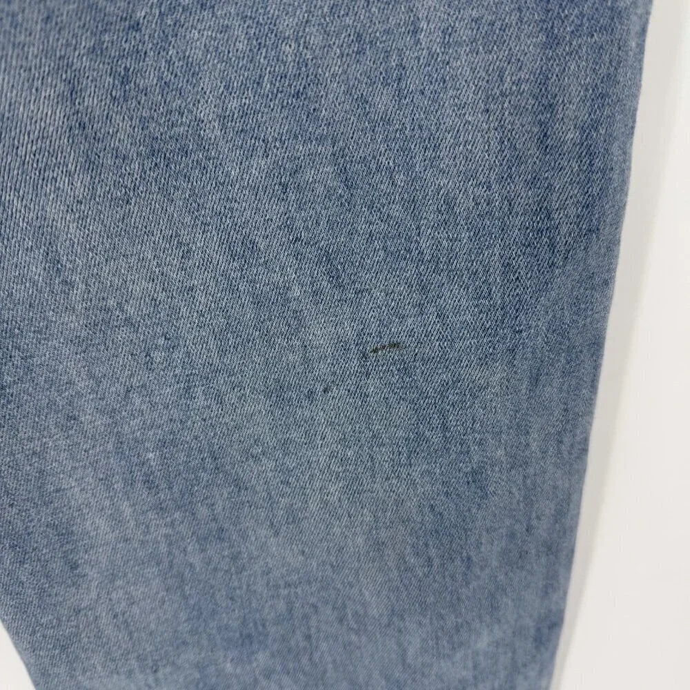 Paige Atley Ankle Fray Jeans Size 27 Fray Hem Stretchy Denim Braided Detail Boho